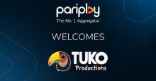 NeoGames S.A subsidiary @pariplay, the leading aggregator and content provider, has added content from Italian studio Tuko Productions to its Fusion platform offering.