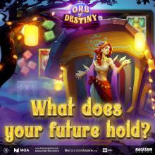 Unveil your fate..Orb of Destiny is OUT NOW! Are you ready to find out our what your future holds..? 🔮 Try out Orb Of Destiny for yourself 👉 hacksawgaming.com/games/orb-of-d… #HacksawGaming #newgame #OrbOfDestiny #slots…