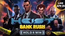 In 3 days, the ultimate heist awaits! "HEIST: BANK RUSH - Hold & Win™️" goes live. Assemble your crew, plan your strategy, and get ready for the score! 🏦🛠️💰 🎰 loom.ly/GWHnLpo 🔞 BeGambleAware.org #BetsoftGaming …