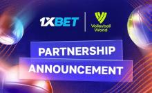 1xBet announces a global betting partnership with Volleyball World The deal is designed for five years covering various championships. #1xBet #SportsBetting #VolleyballWorld