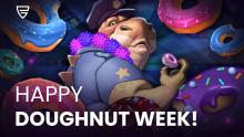 🍩 Happy Doughnut Week from Push Gaming! 🍩 #pushgaming #playersfirst #doughnutweek #dinopd #dinopolis