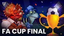 🏆 The FA Cup Final is here! ⚽ Who's your pick to win?? 👀 #pushgaming #playersfirst #facup #final #dinopd #dinopolis