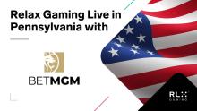 🥁𝘿𝙍𝙐𝙈 𝙍𝙊𝙇𝙇...🥁 We are thrilled to announce that RLX Gaming is going live in Pennsylvania with BetMGM, marking our second entry into a state together with our operator partner. 🦅 Check out all the details here: ow.ly…